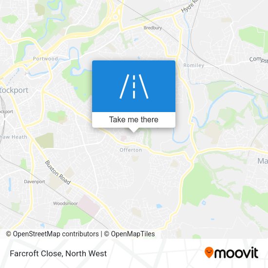 Farcroft Close map