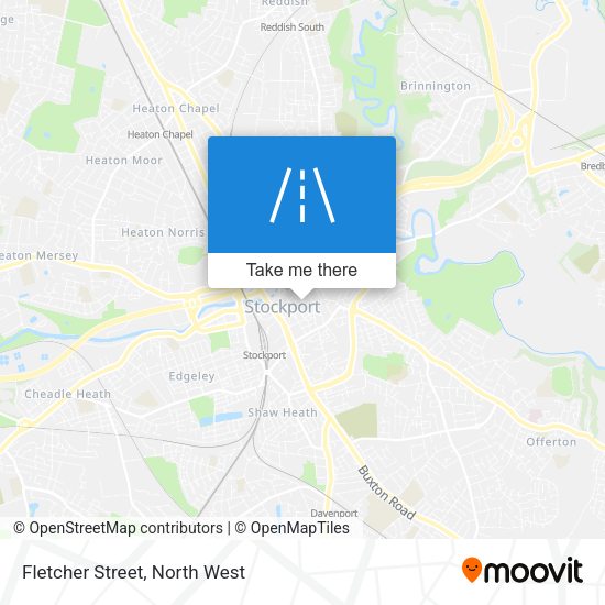 Fletcher Street map