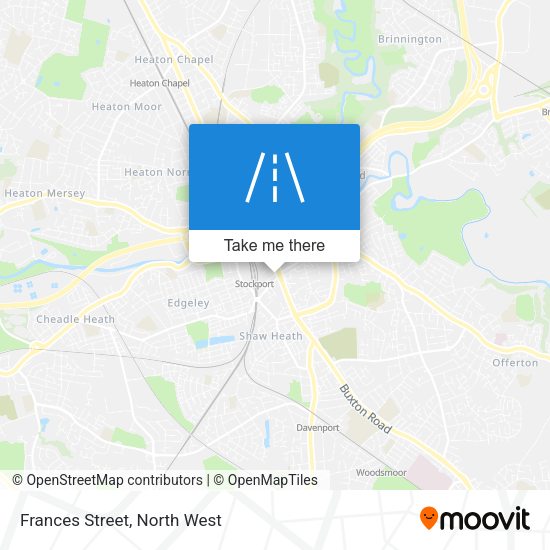 Frances Street map