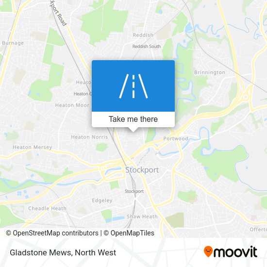 Gladstone Mews map