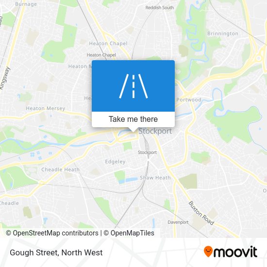Gough Street map