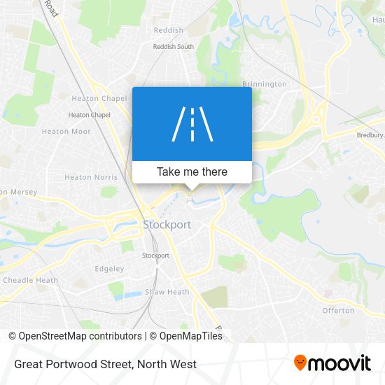 Great Portwood Street map