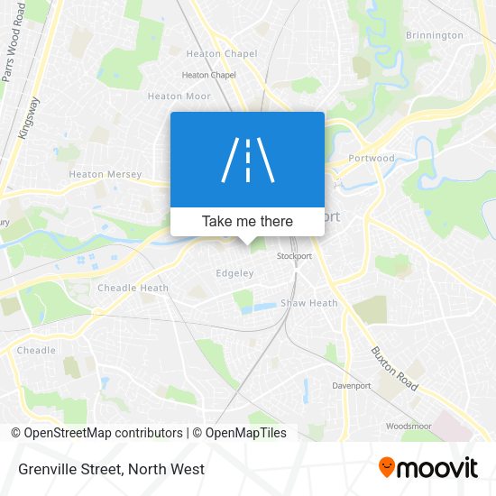 Grenville Street map