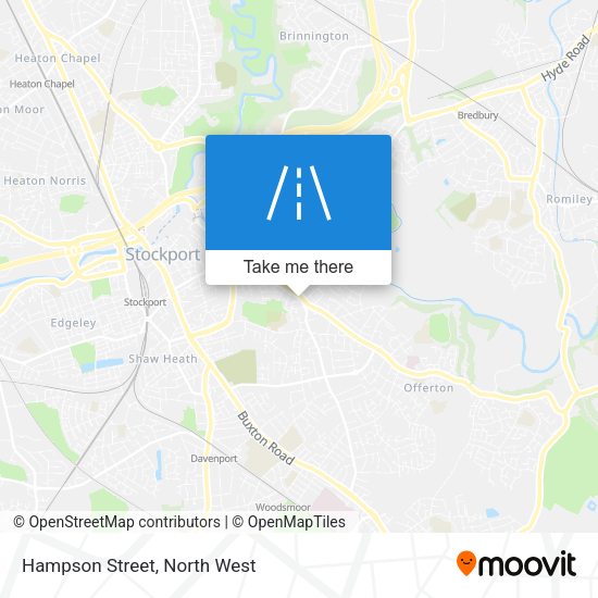 Hampson Street map