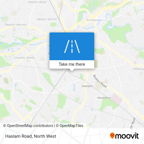 Haslam Road map