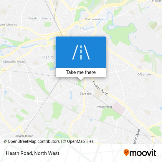 Heath Road map