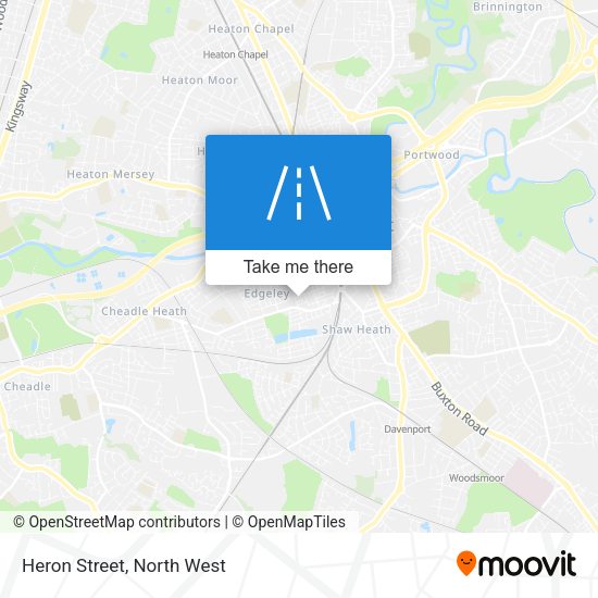Heron Street map