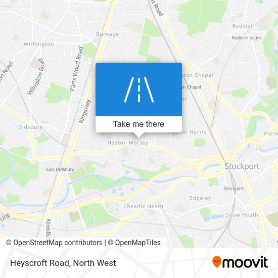 Heyscroft Road map