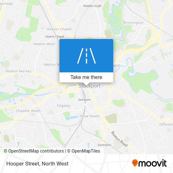 Hooper Street map