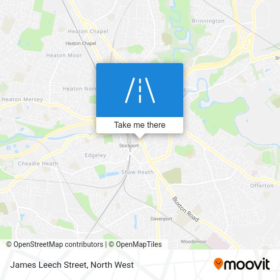 James Leech Street map
