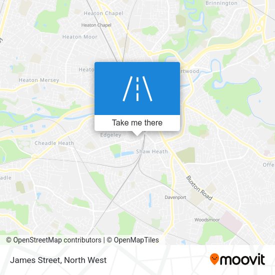 James Street map