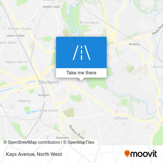 Kays Avenue map