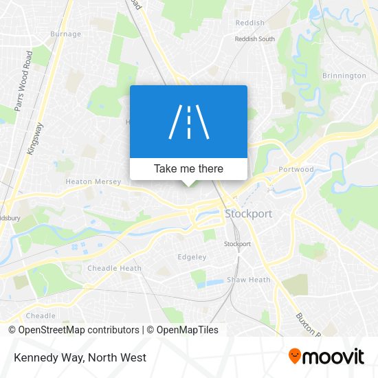 Kennedy Way map