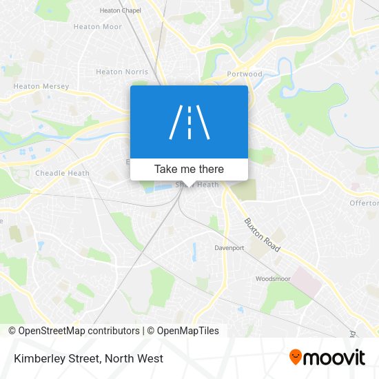 Kimberley Street map