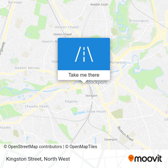 Kingston Street map