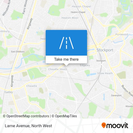 Larne Avenue map
