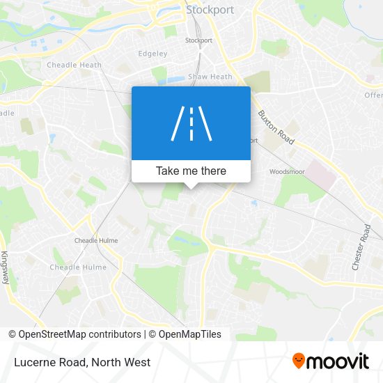 Lucerne Road map