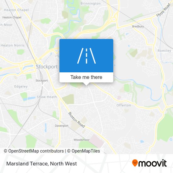Marsland Terrace map