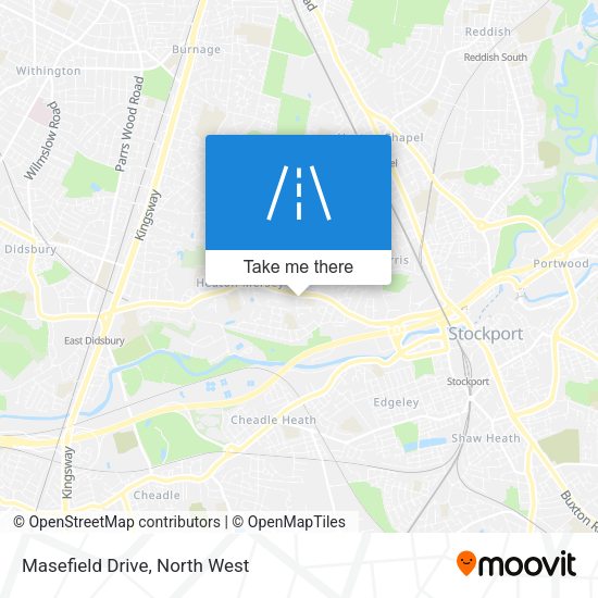 Masefield Drive map