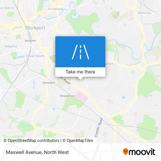 Maxwell Avenue map