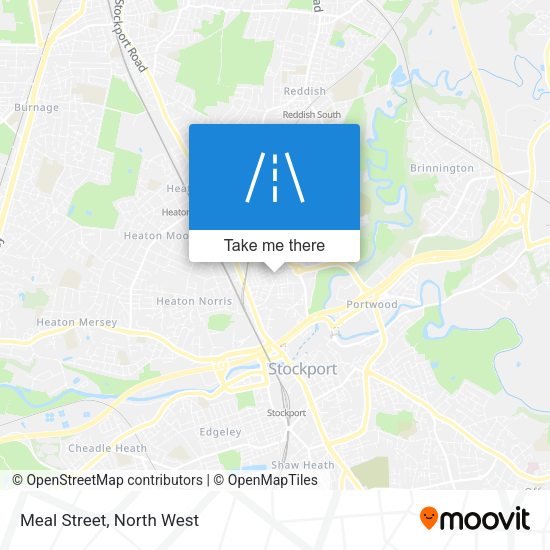 Meal Street map