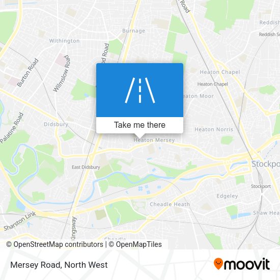 Mersey Road map