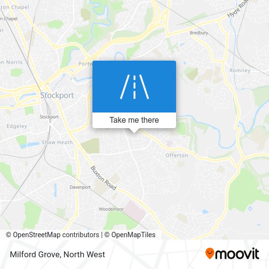 Milford Grove map