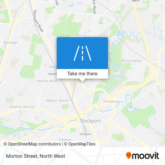 Morton Street map