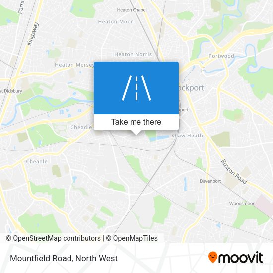 Mountfield Road map