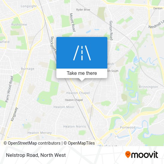 Nelstrop Road map