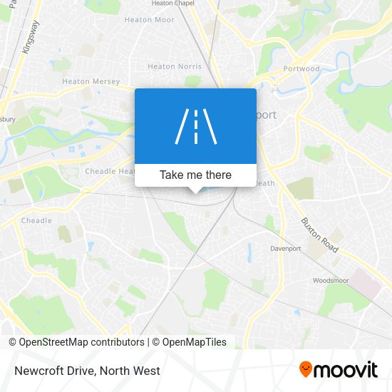Newcroft Drive map