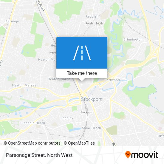Parsonage Street map