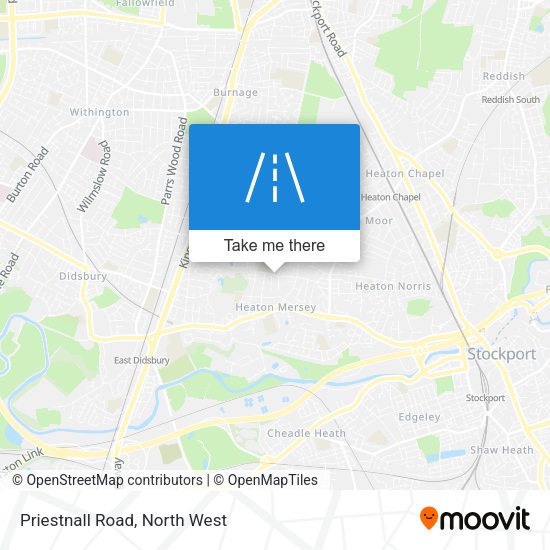 Priestnall Road map