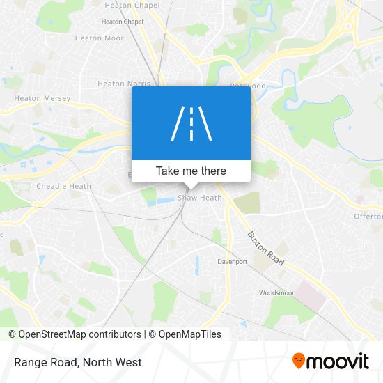Range Road map