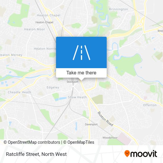 Ratcliffe Street map