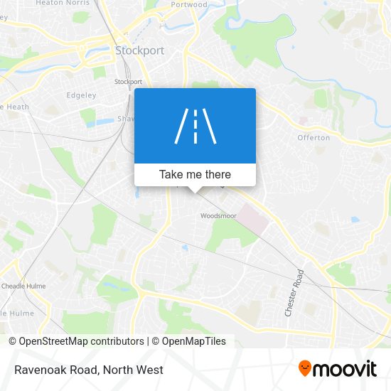 Ravenoak Road map