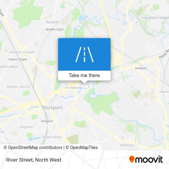 River Street map