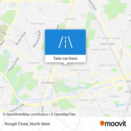 Rosgill Close map