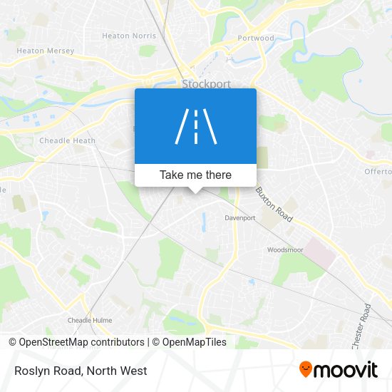 Roslyn Road map