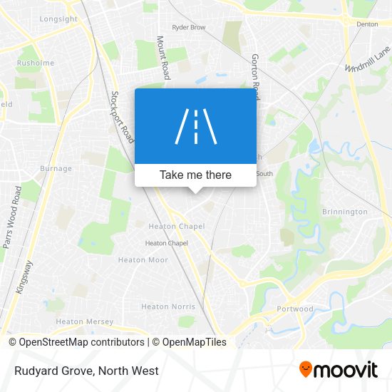 Rudyard Grove map