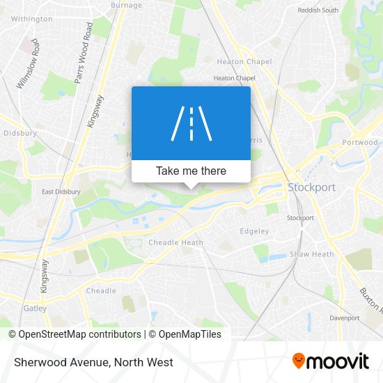 Sherwood Avenue map