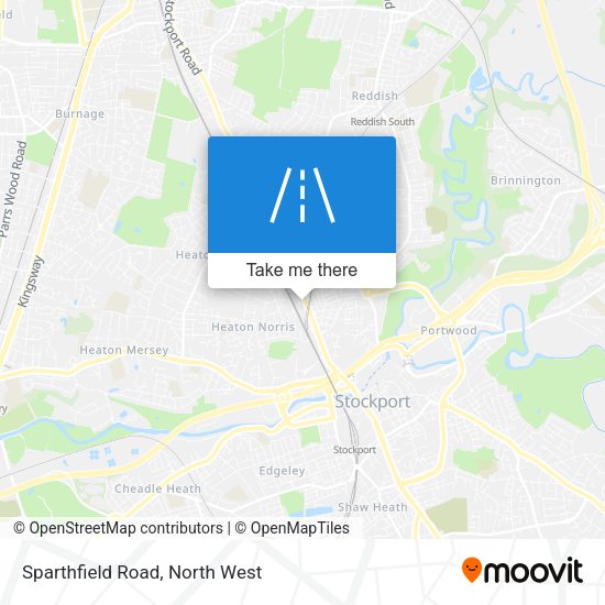 Sparthfield Road map