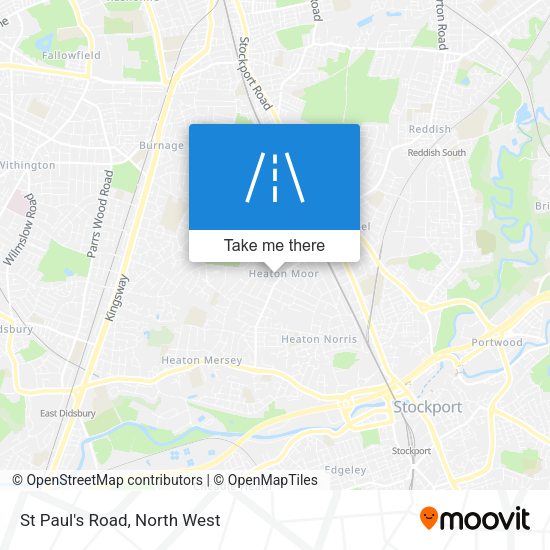 St Paul's Road map