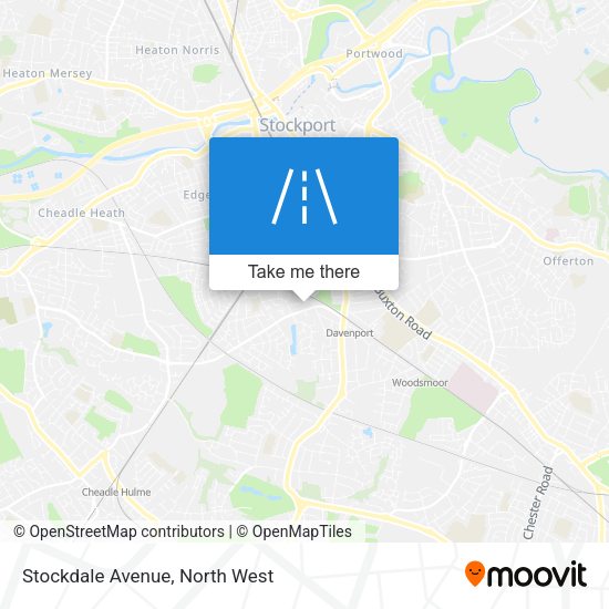 Stockdale Avenue map