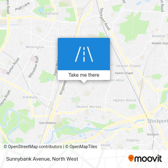 Sunnybank Avenue map