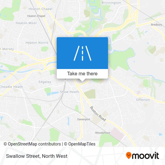 Swallow Street map