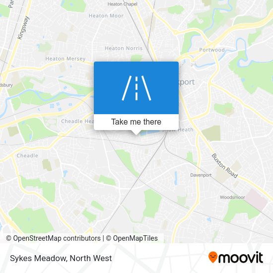 Sykes Meadow map