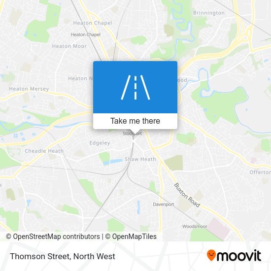Thomson Street map