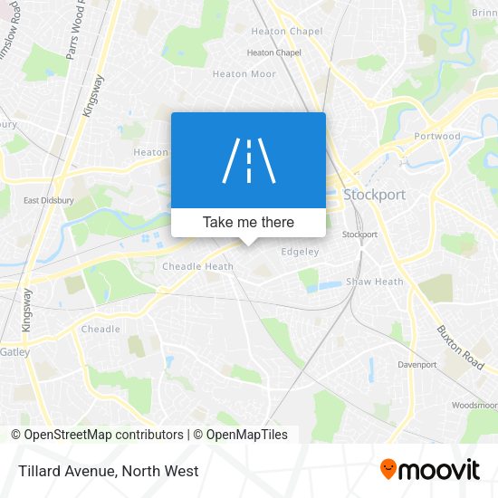 Tillard Avenue map
