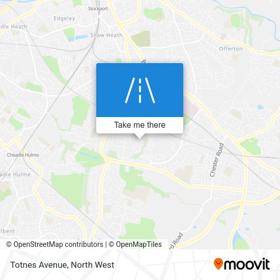 Totnes Avenue map